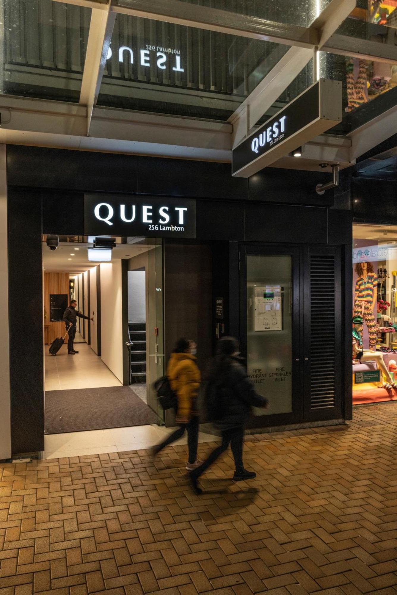 惠灵顿 Quest 256 Lambton酒店 外观 照片